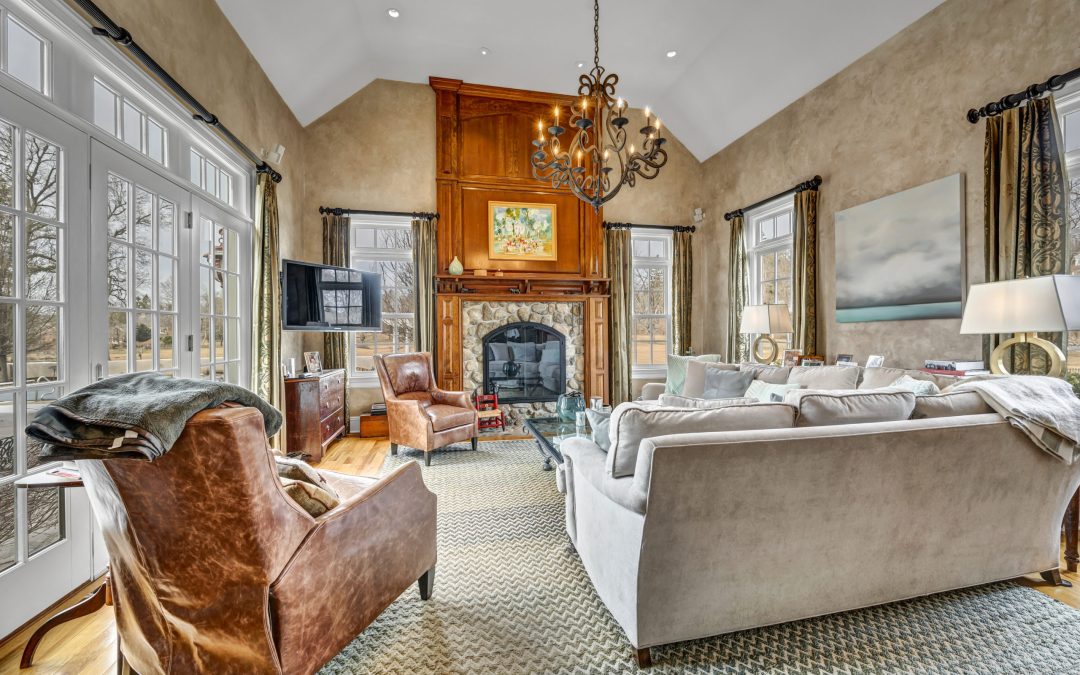 Connecticut Country Estate Family Room | multifocusmedia.