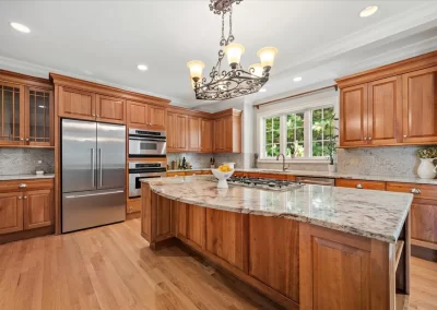 Kitchen Island View