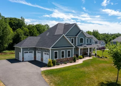 Real Estate photography of home exterior in Rocky Hill, CT | multifocusmedia