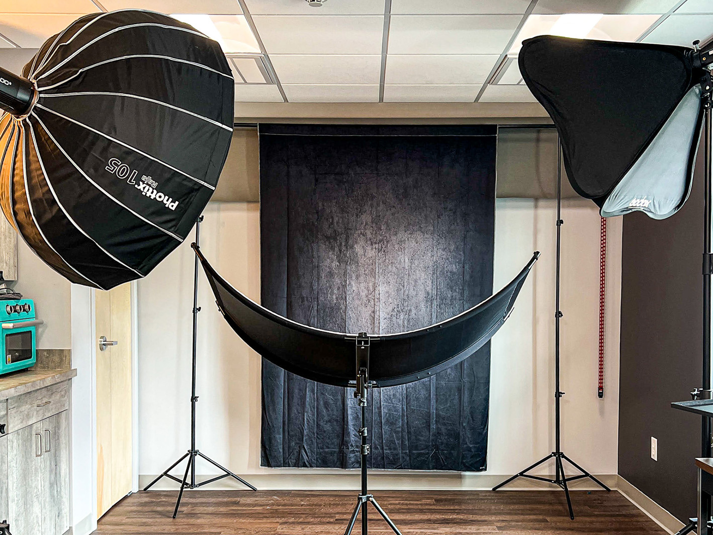 Professional headshot studio