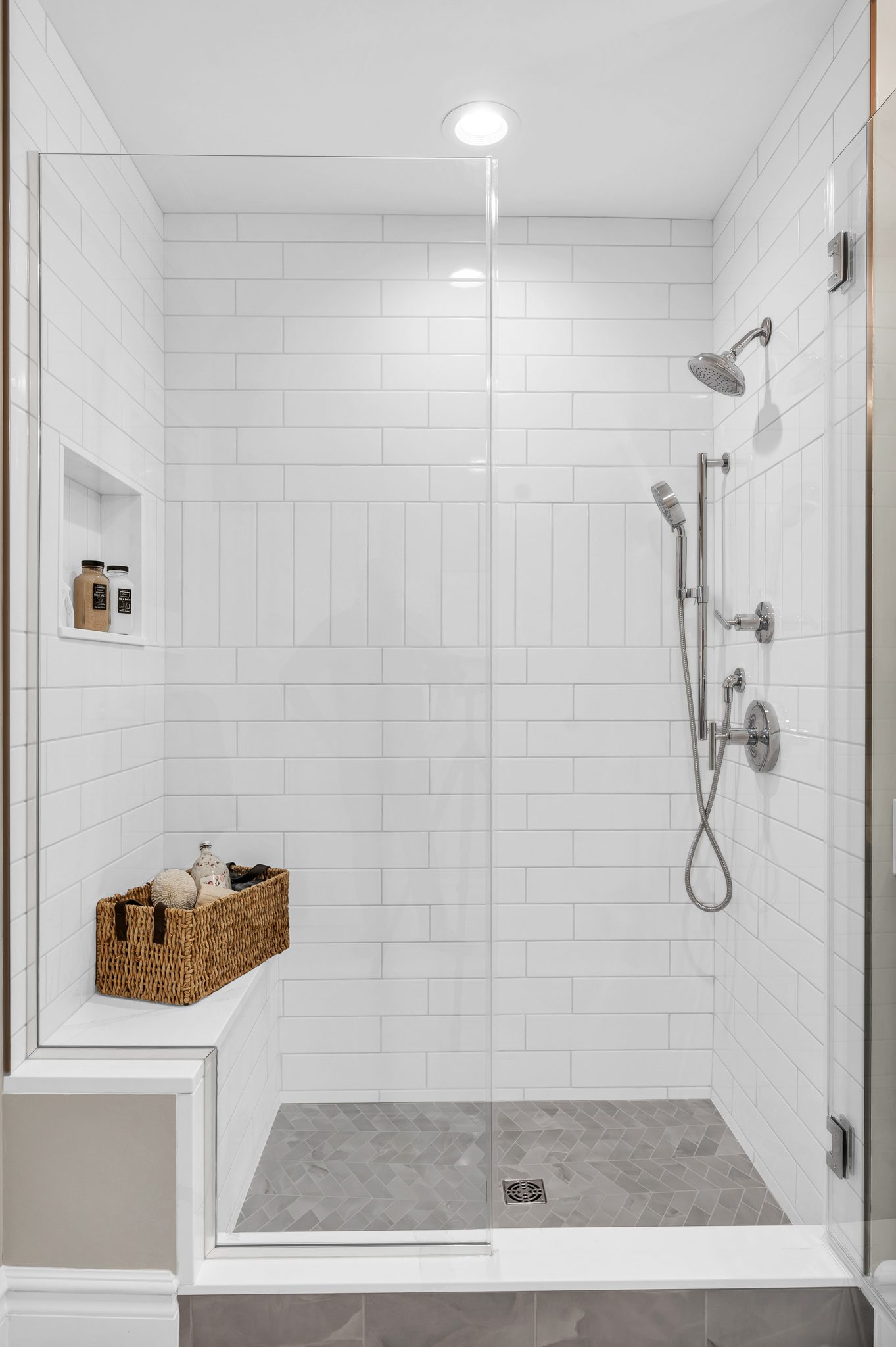 tile shower builder remodeler photo